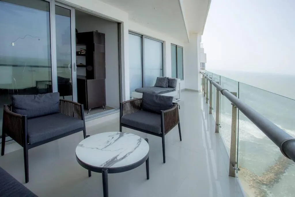 Apartament Departamento De Lujo Frente A La Playa Kartagena