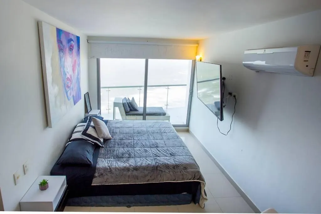 Apartament Departamento De Lujo Frente A La Playa Kartagena