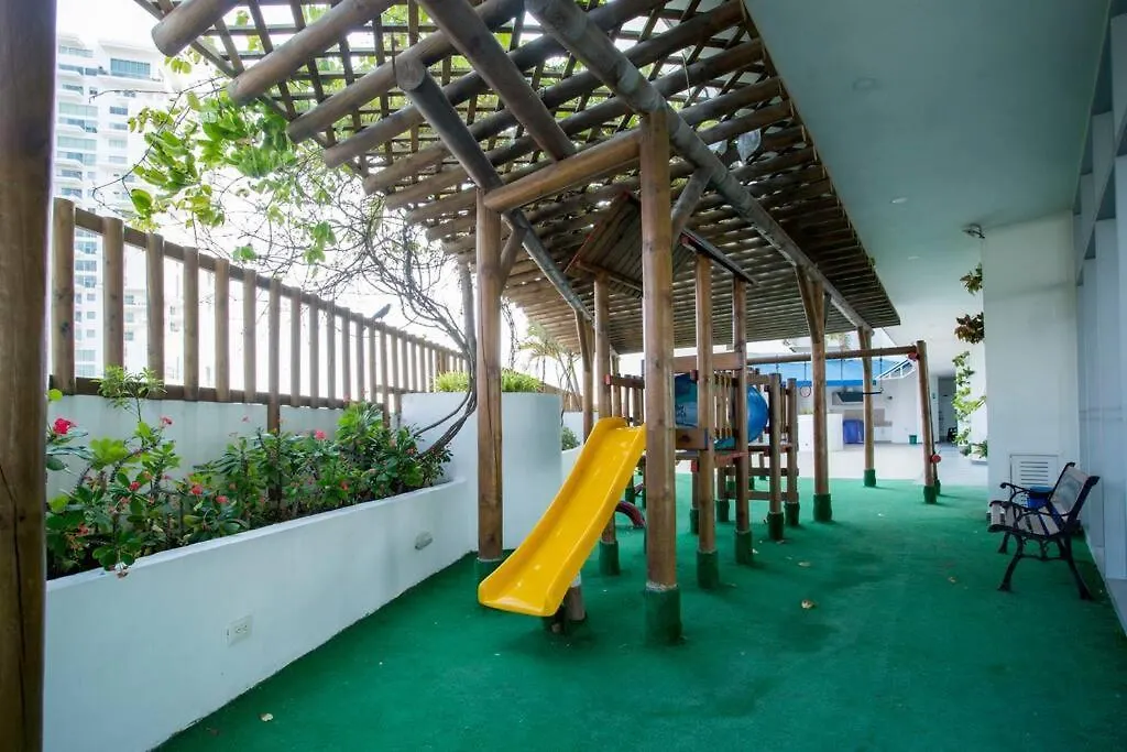 Apartament Departamento De Lujo Frente A La Playa Kartagena Kolumbia