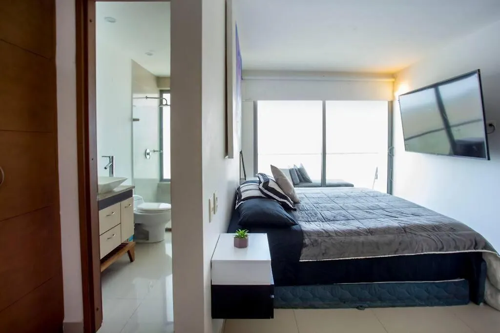Apartament Departamento De Lujo Frente A La Playa Kartagena Kolumbia