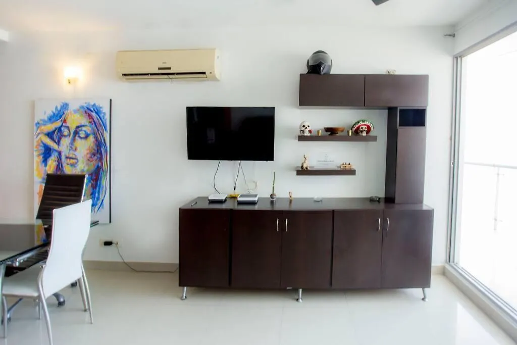Apartament Departamento De Lujo Frente A La Playa Kartagena
