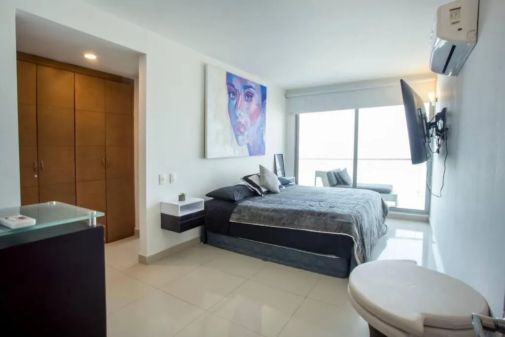 Apartament Departamento De Lujo Frente A La Playa Kartagena